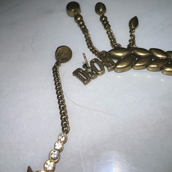 Dior Crystal Ear Climber / Cuff - Picture 8 of 9